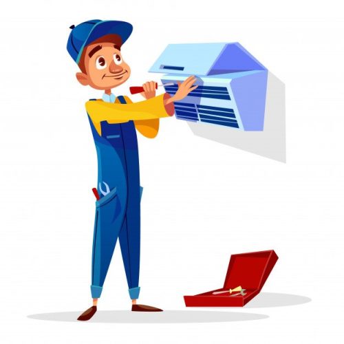 air-conditioner-repair-repairman-with-tools